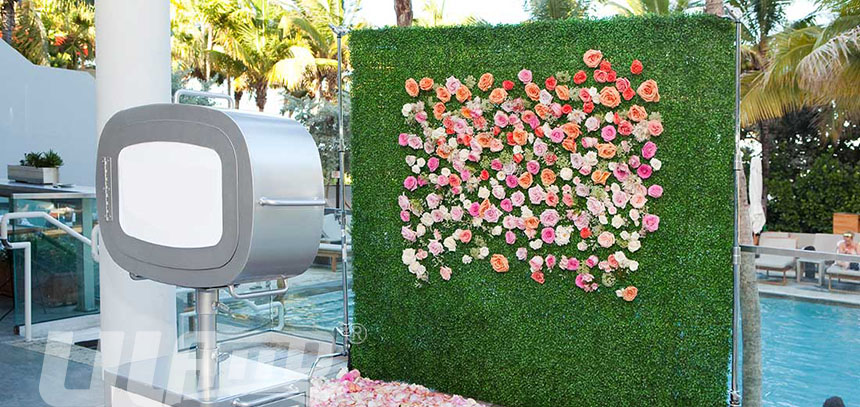 室外仿真植物墻