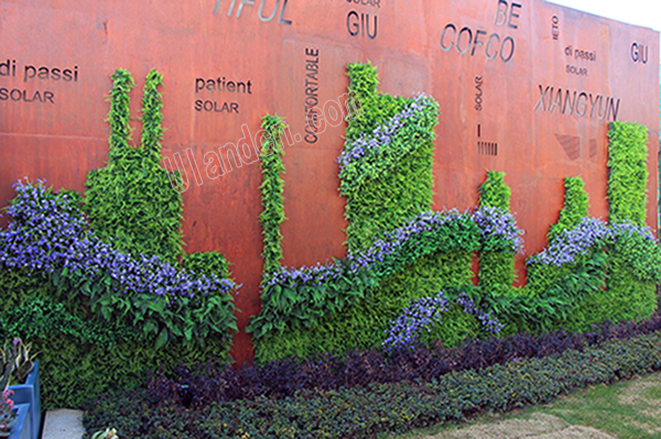 中糧地產優蘭德仿真植物墻