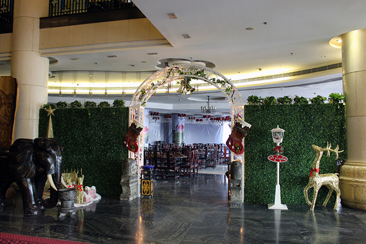 室內仿真植物墻