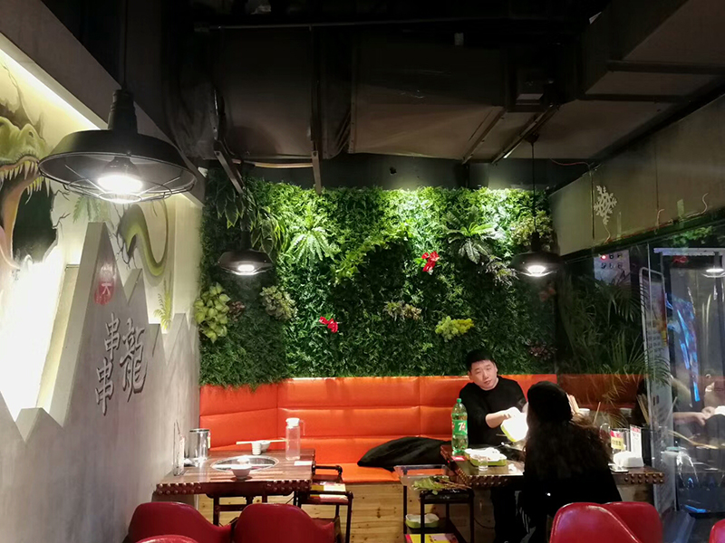 室內仿真植物墻