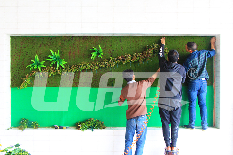 室內(nèi)仿真植物墻