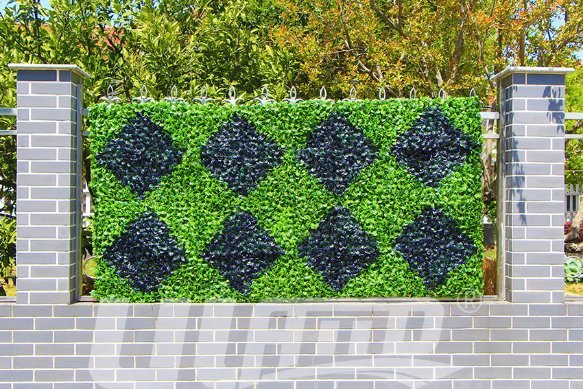 別墅圍墻、護(hù)欄仿真綠化