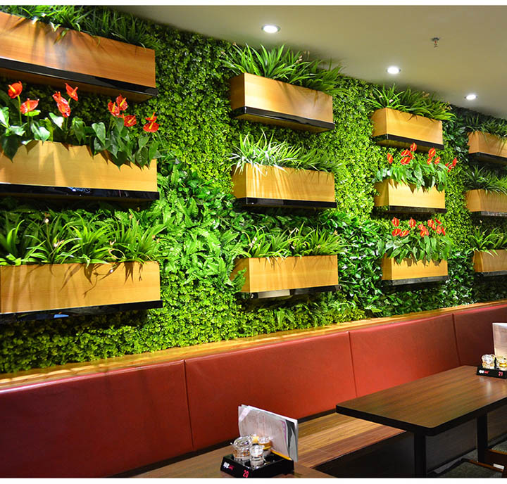 飯店仿真植物植物墻