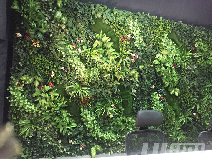 辦公室墻面仿真植物墻