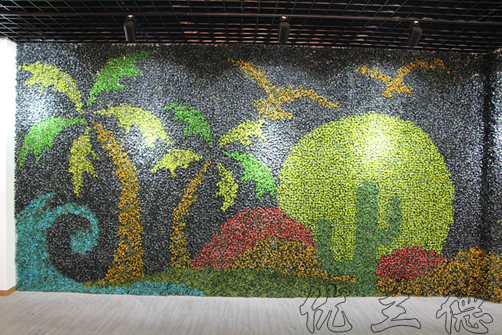 室內仿真植物設計-絲綢之路之仙人掌