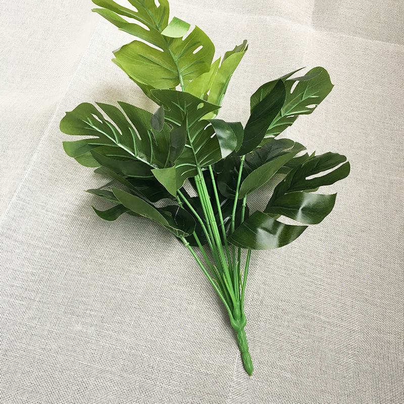 過膠仿真植物龜背葉