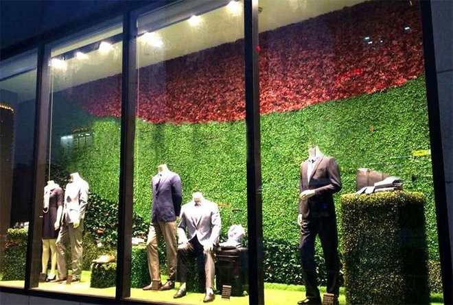 室內櫥窗仿真植物裝飾
