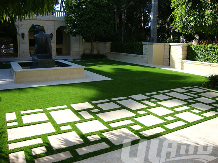 室外仿真草坪地毯案例