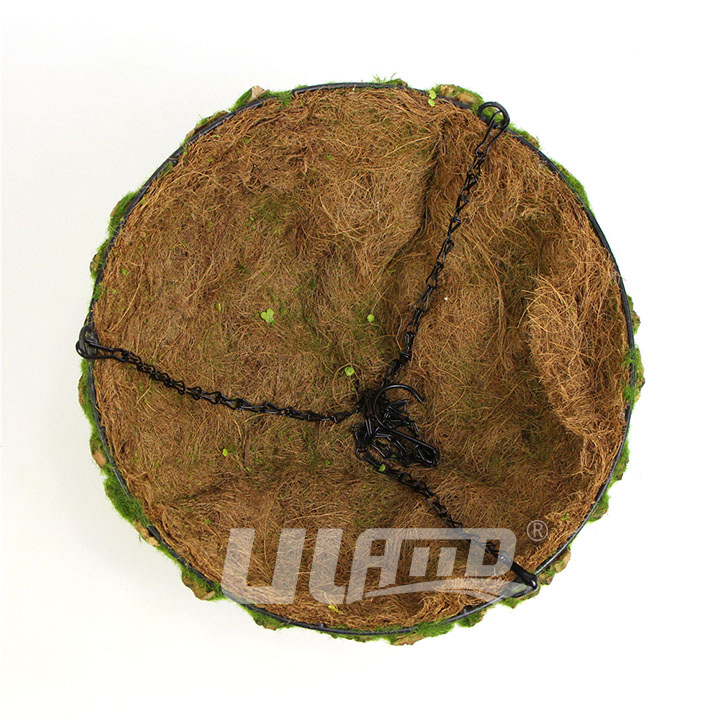 仿真樹皮吊籃內部細節圖