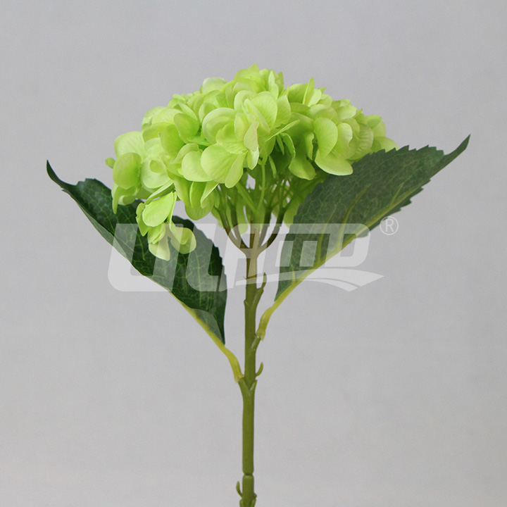 仿真植物繡球花綠色