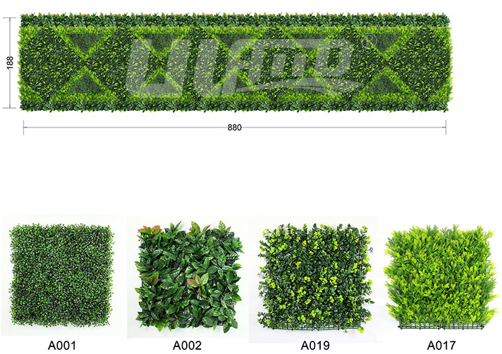 仿真植物墻設計定制