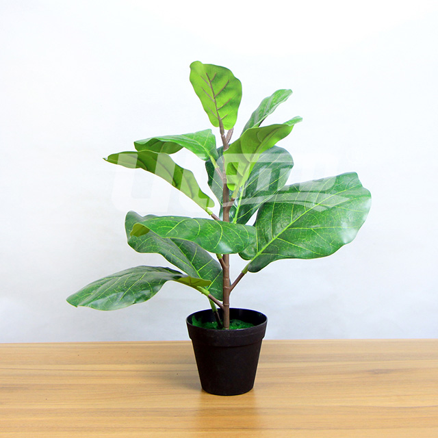 仿真盆栽植物單桿琴葉榕
