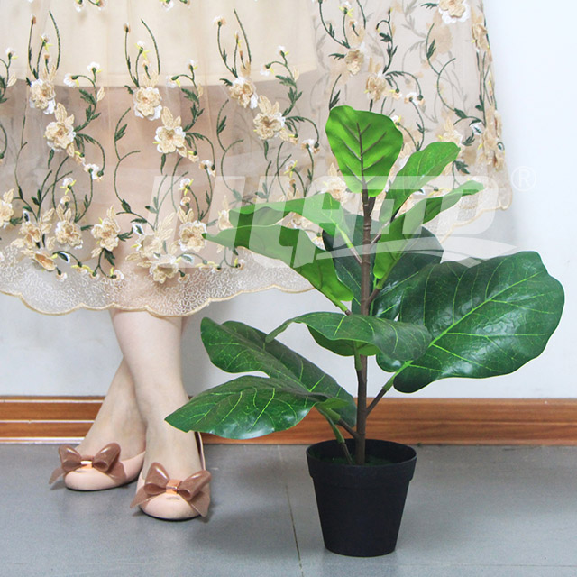 仿真盆栽植物琴葉榕