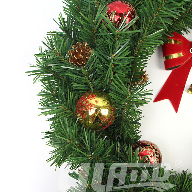 圣誕節花環局部細節圖