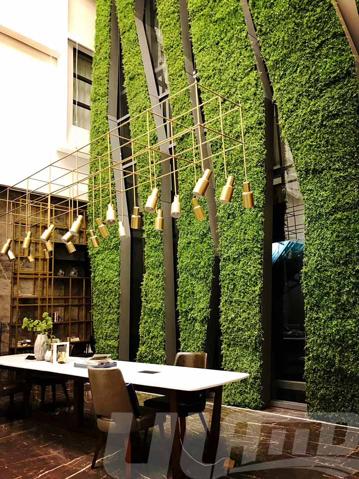 仿真垂直綠化植物墻